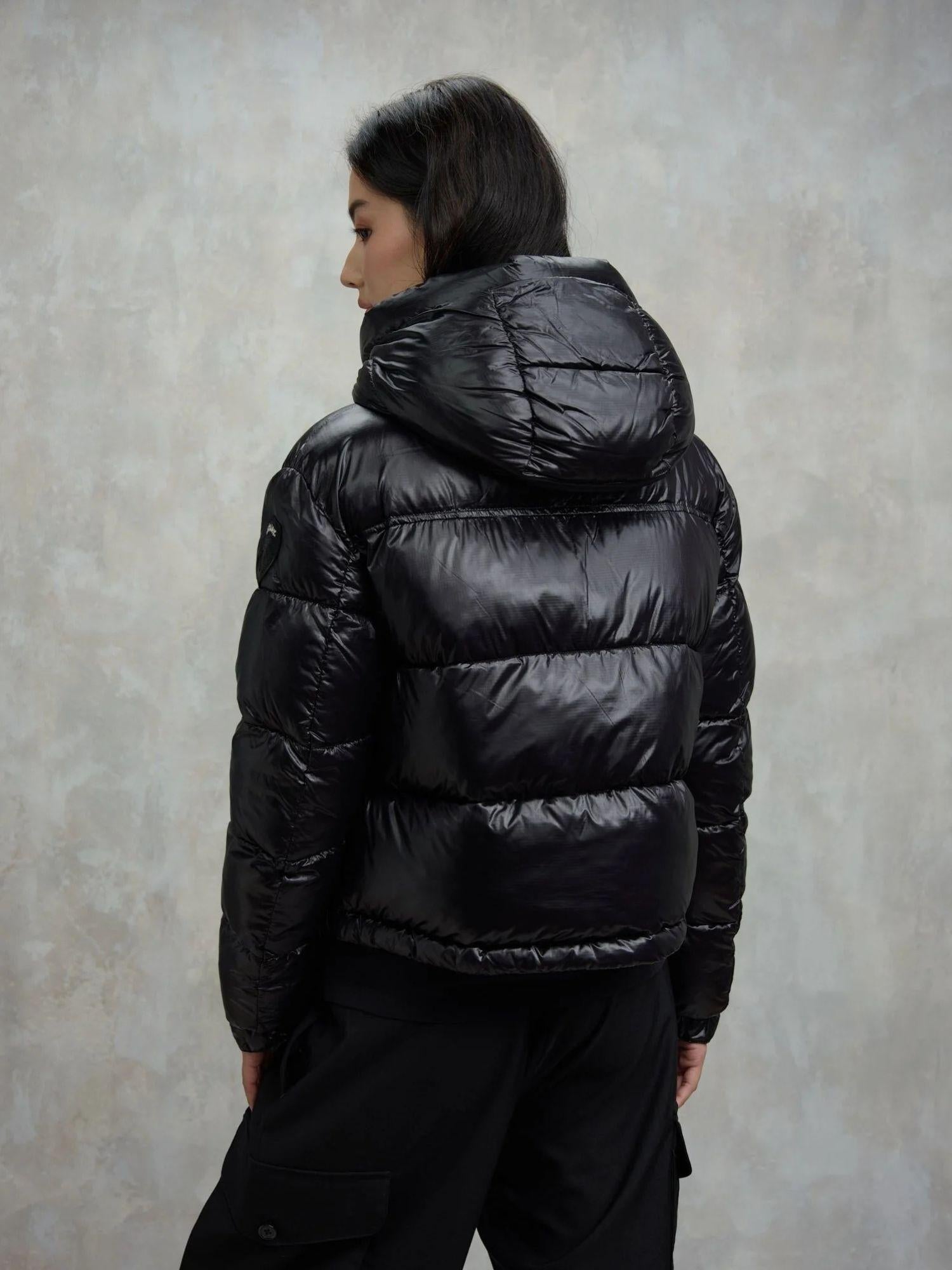 Blauer Giacca Invernale Donna Gloria Nera con Interno Beige BLDC02170 6648 999 BLAUER