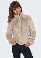 Only Giacca Invernale Donna Onlnewvida Beige 15295423 Humus ONLY