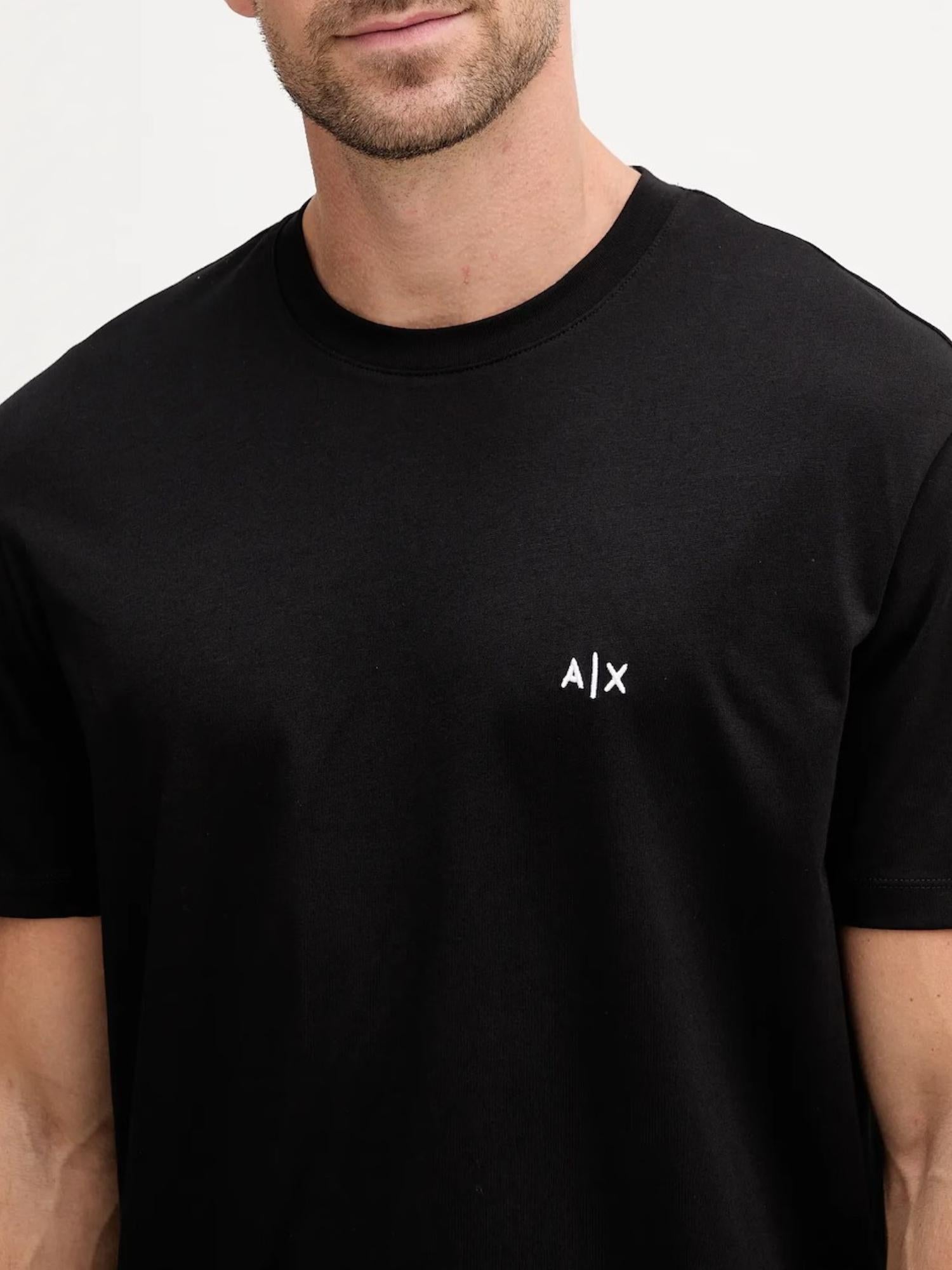 Armani Exchange T-Shirt Uomo Nero XM001568 AF10358 UC001 ARMANI EXCHANGE