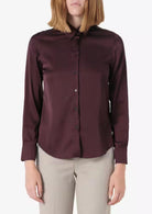 Emme Marella Camicia Donna Naples Bordeaux 2525116051200 005 EMME MARELLA