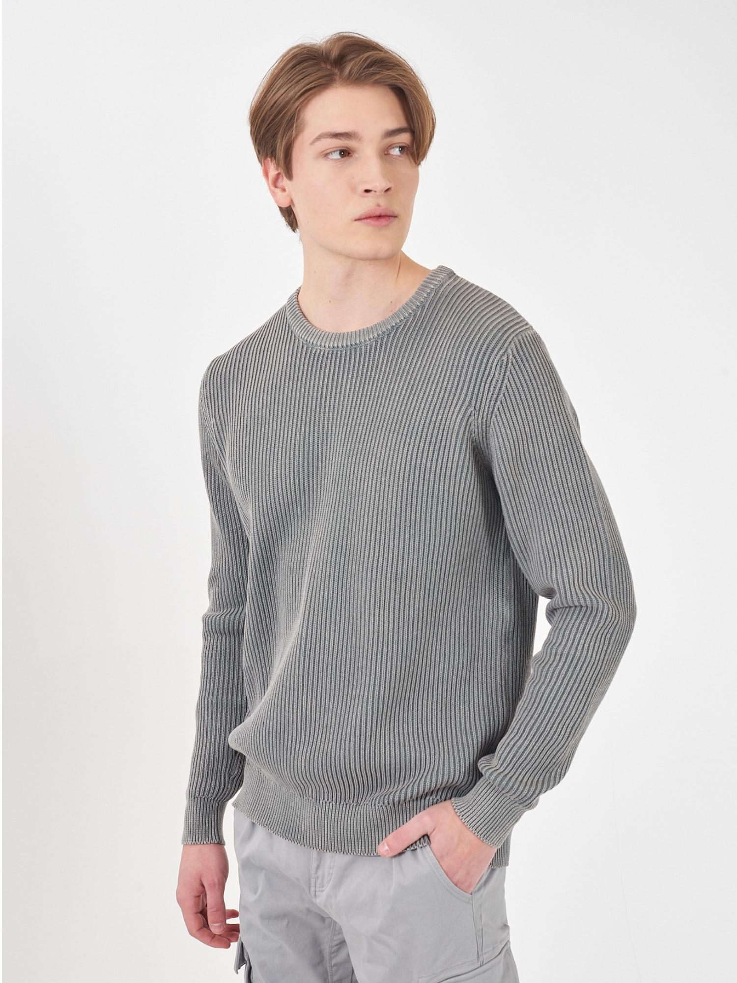 Yes Zee Maglia Girocollo Uomo Grigio chiaro M805 HN00 0846 YES ZEE