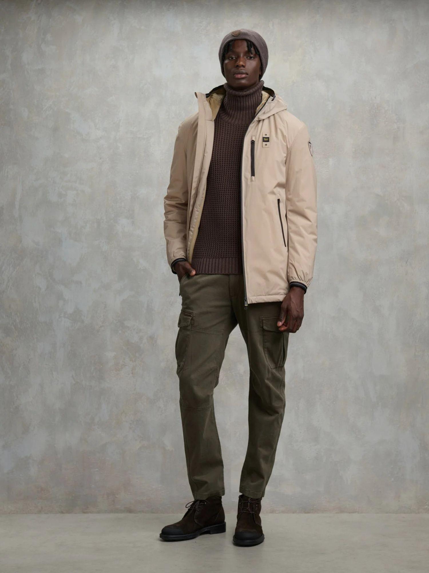 Blauer Trench Jarvis Uomo Beige BLUK11139 7110 301 BLAUER