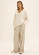 Emme Marella Maglia Donna Ondina Panna 2525366075200 001 EMME MARELLA