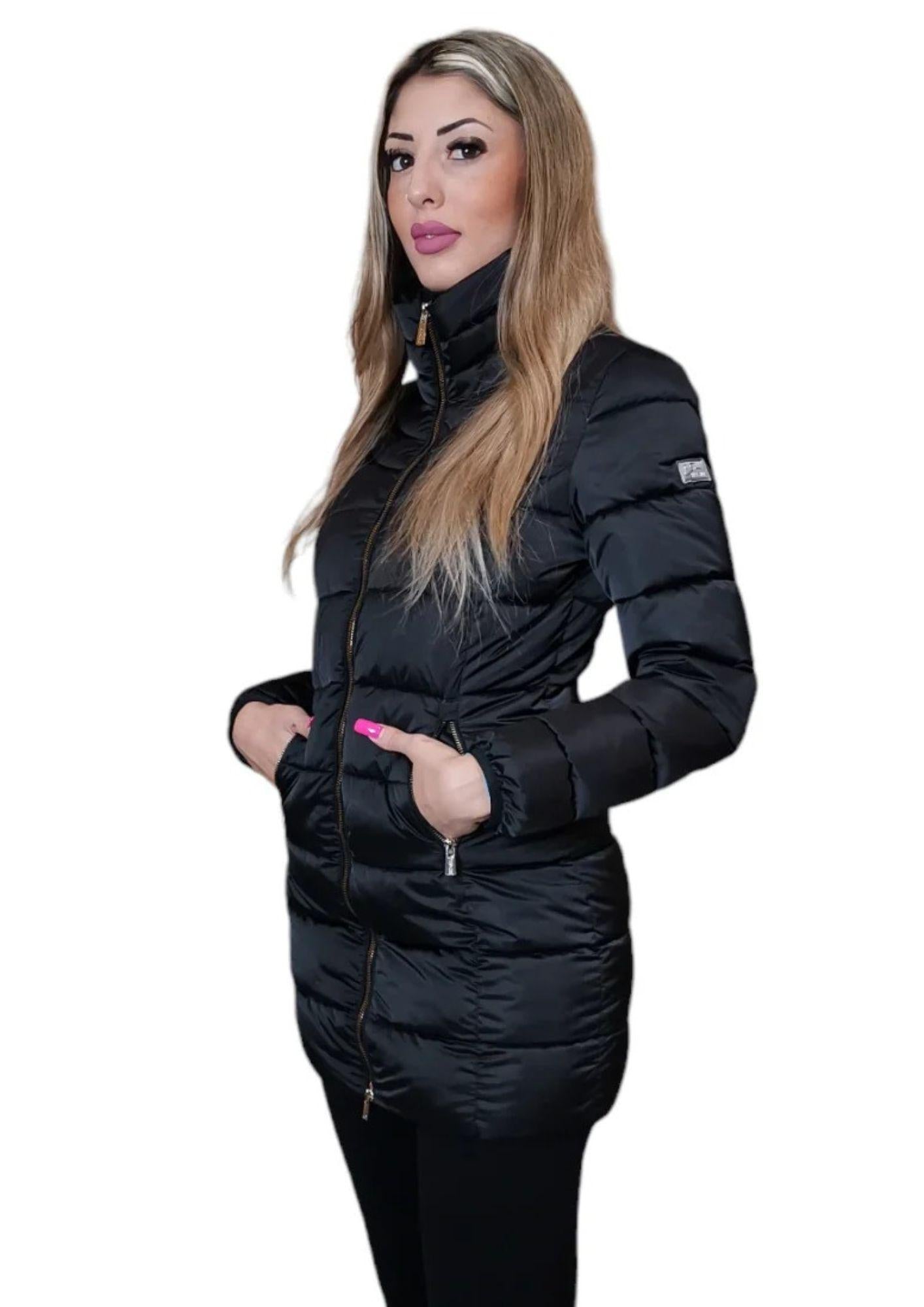 Yes Zee Giubbino Donna Nero J015 M800 0801 YES ZEE