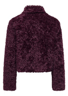 Only Giacca Teddy Donna Ginny Bordeaux 15352795 Mauve Wine ONLY