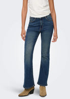 Jacqueline De Yong Jeans Donna Kathy Blu 15359633 Dark Blue Denim JACQUELINE DE YONG