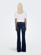 Only ONLREESE Jeans Flared Fit Donna Dark Blue Denim 15309845 Dark Blue Denim ONLY