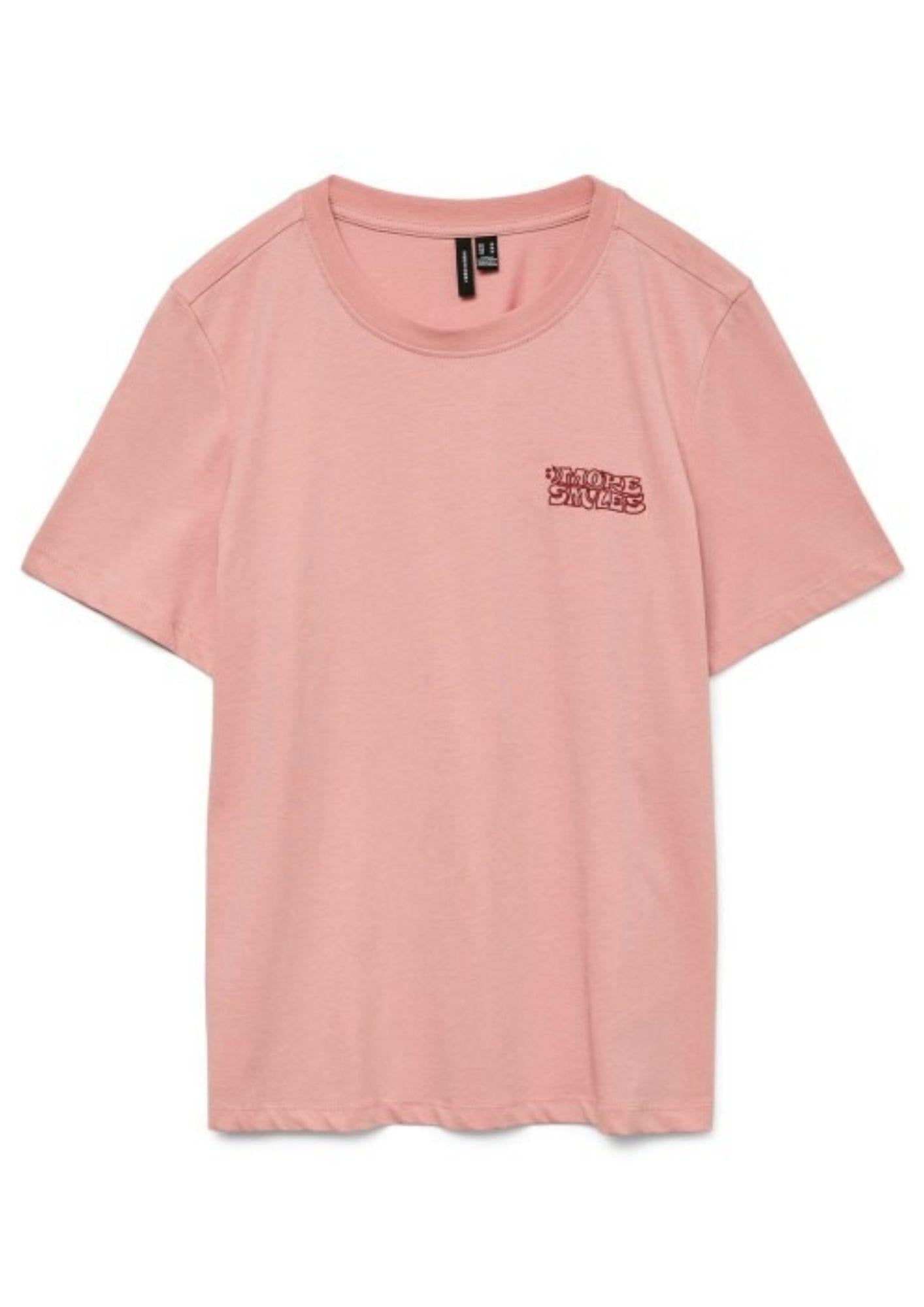 Vero Moda T-Shirt Donna Frigga Rosa 10329477 Rose Elegance VERO MODA