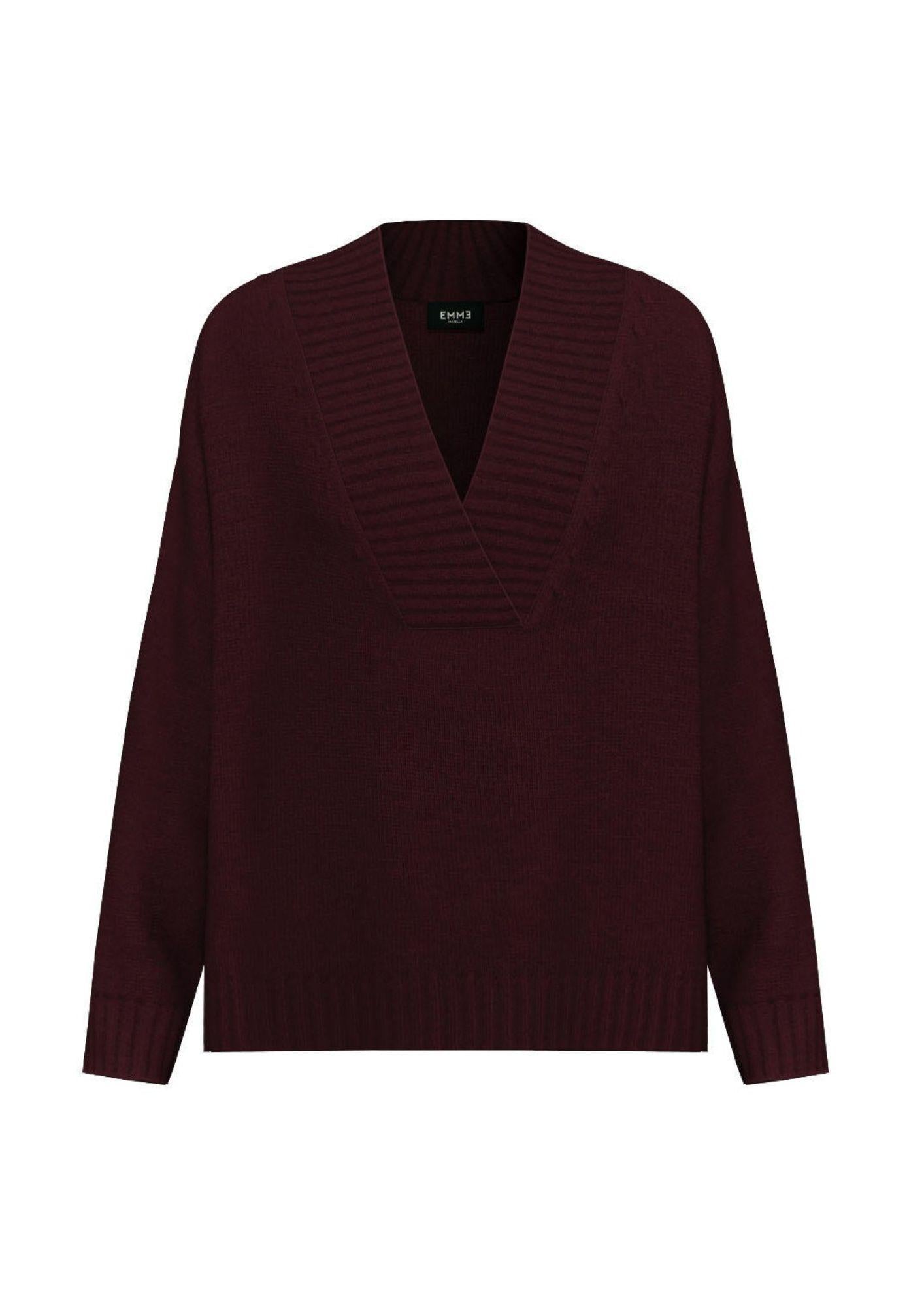 Emme Marella Maglia Donna Ondina Bordeaux 2525366075200 004 EMME MARELLA