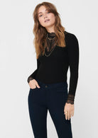 Only Top Donna Tilde Nero 15207788 Black BLACK LACE ONLY