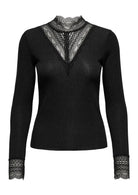 Top Donna Only Onltilde Nero 15344695 Black TONE IN TONE LUREX ONLY