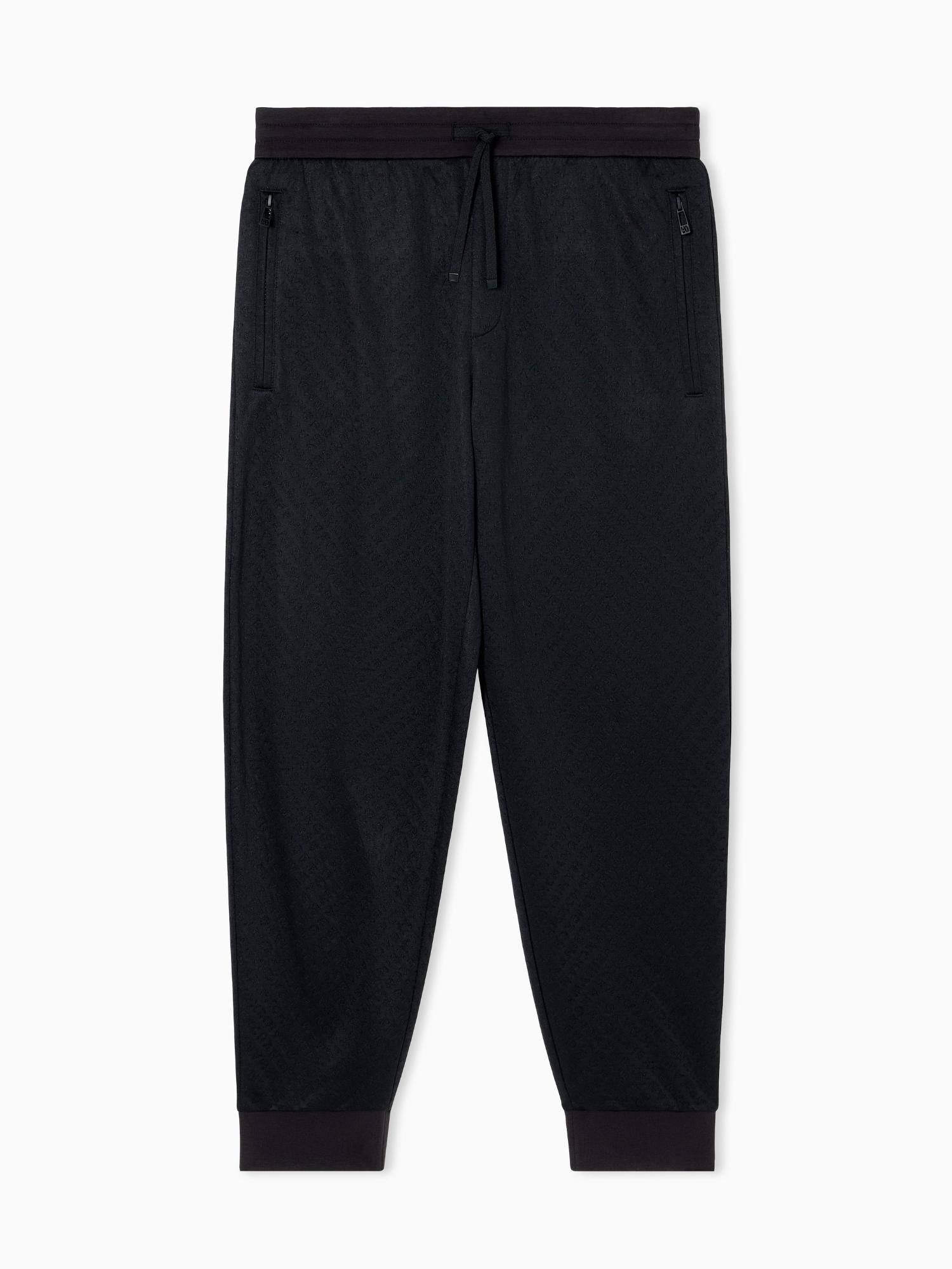 Armani Exchange Pantaloni Jogger Uomo Micro Texture Nero XM001356 AF16259 FC022 ARMANI EXCHANGE