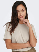 Only ONLONLY T-shirt Donna Silver Lining 15270390 Silver Lining ONLY