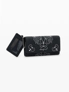 Desigual Portafoglio borchie portacarte grande Donna Nero 25WAYP46 2000 DESIGUAL