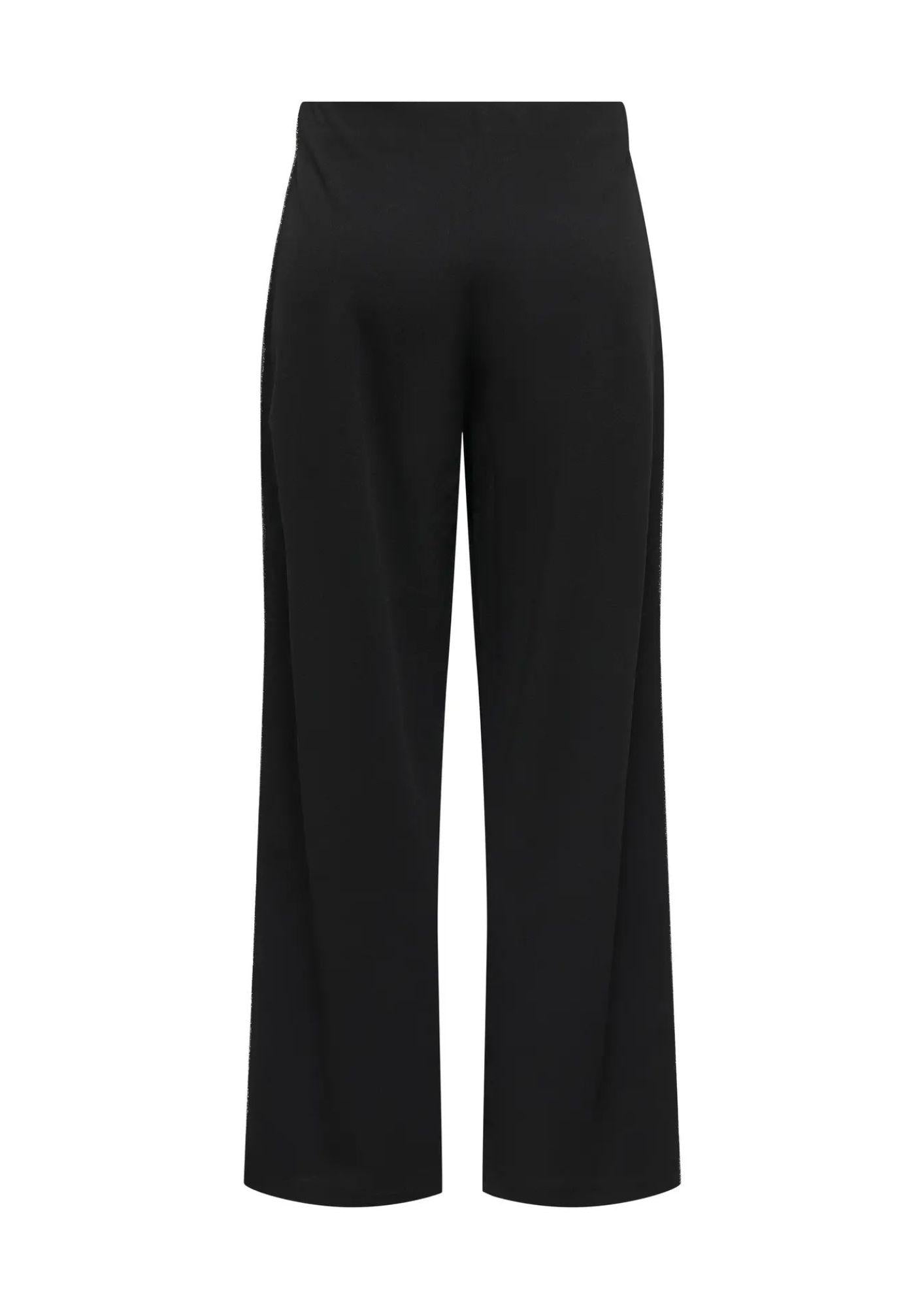 Jaqueline De Young Pantalone Donna Gecco Nero 15357399 Black CHATEAU GRAY PANEL JACQUELINE DE YONG