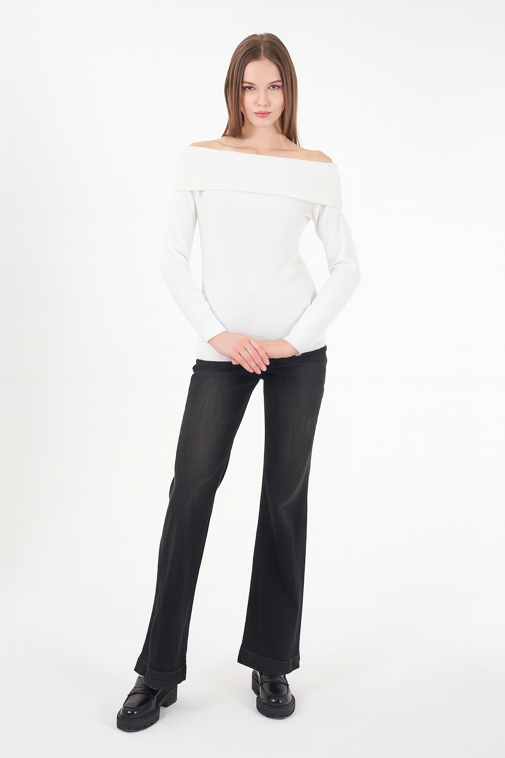 Yes Zee Maglia Donna Bianca M054 BT00 0101 YES ZEE