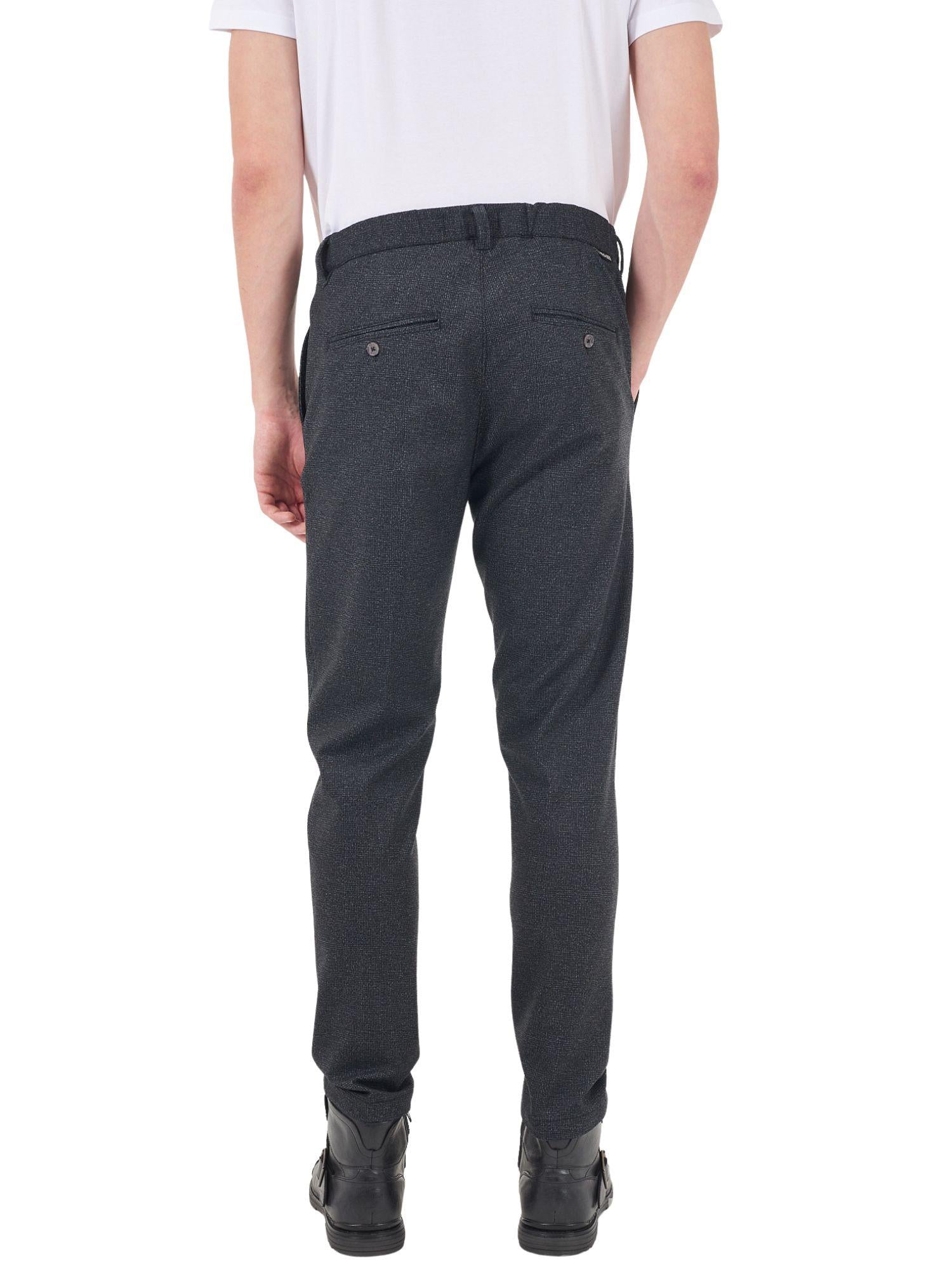 Yes Zee Uomo Pantalone Grigio P680 WN00 2819 YES ZEE