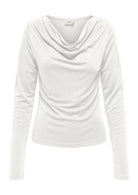 Jacqueline De Yong Maglia Donna Ester Bianca 15359915 Cloud Dancer JACQUELINE DE YONG