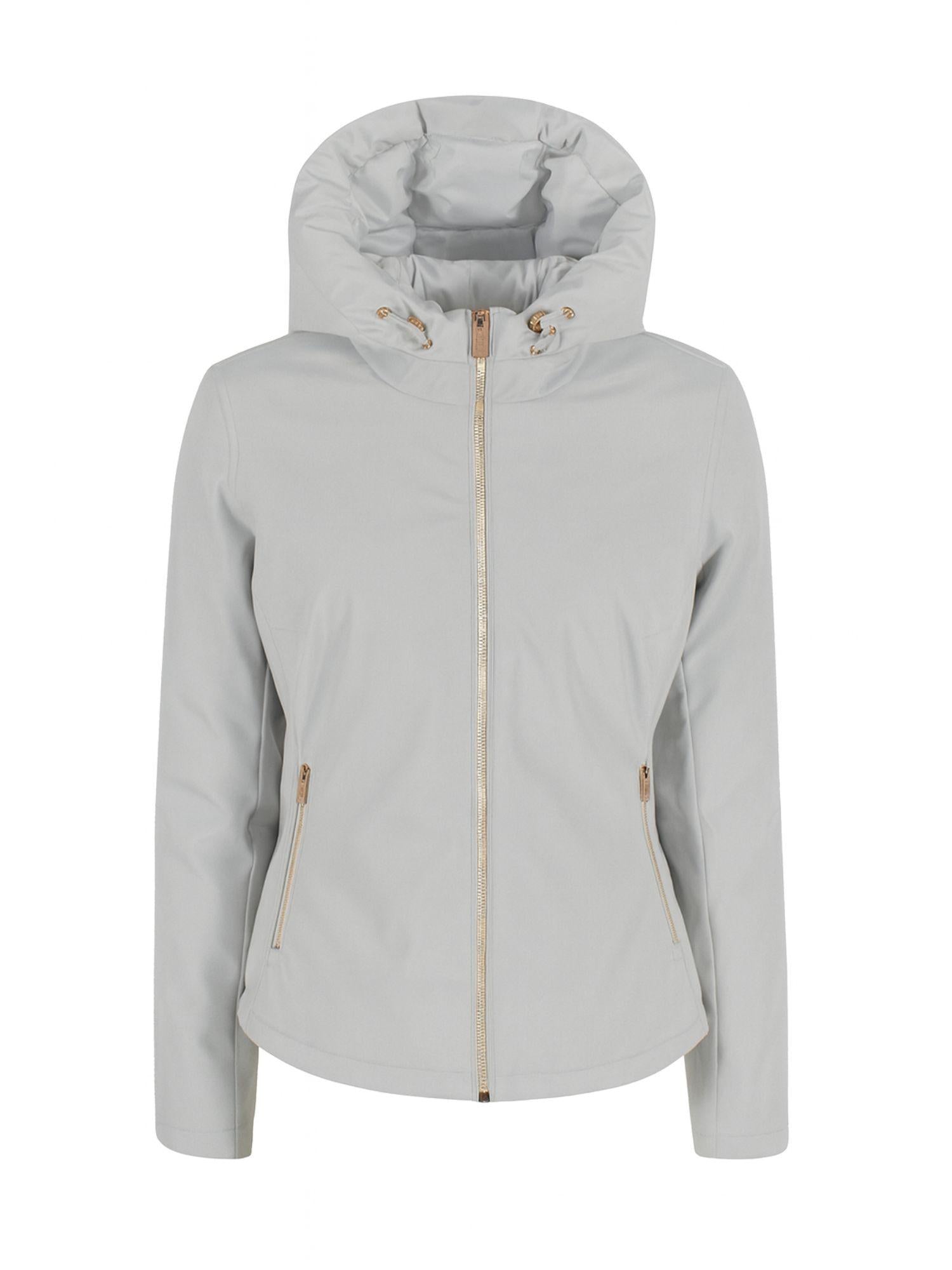 Yes Zee Giacca Invernale Donna Grigio Perla J028 M200 0819 YES ZEE