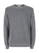 Yes Zee Maglia Girocollo Uomo Grigio chiaro M805 HN00 0846 YES ZEE