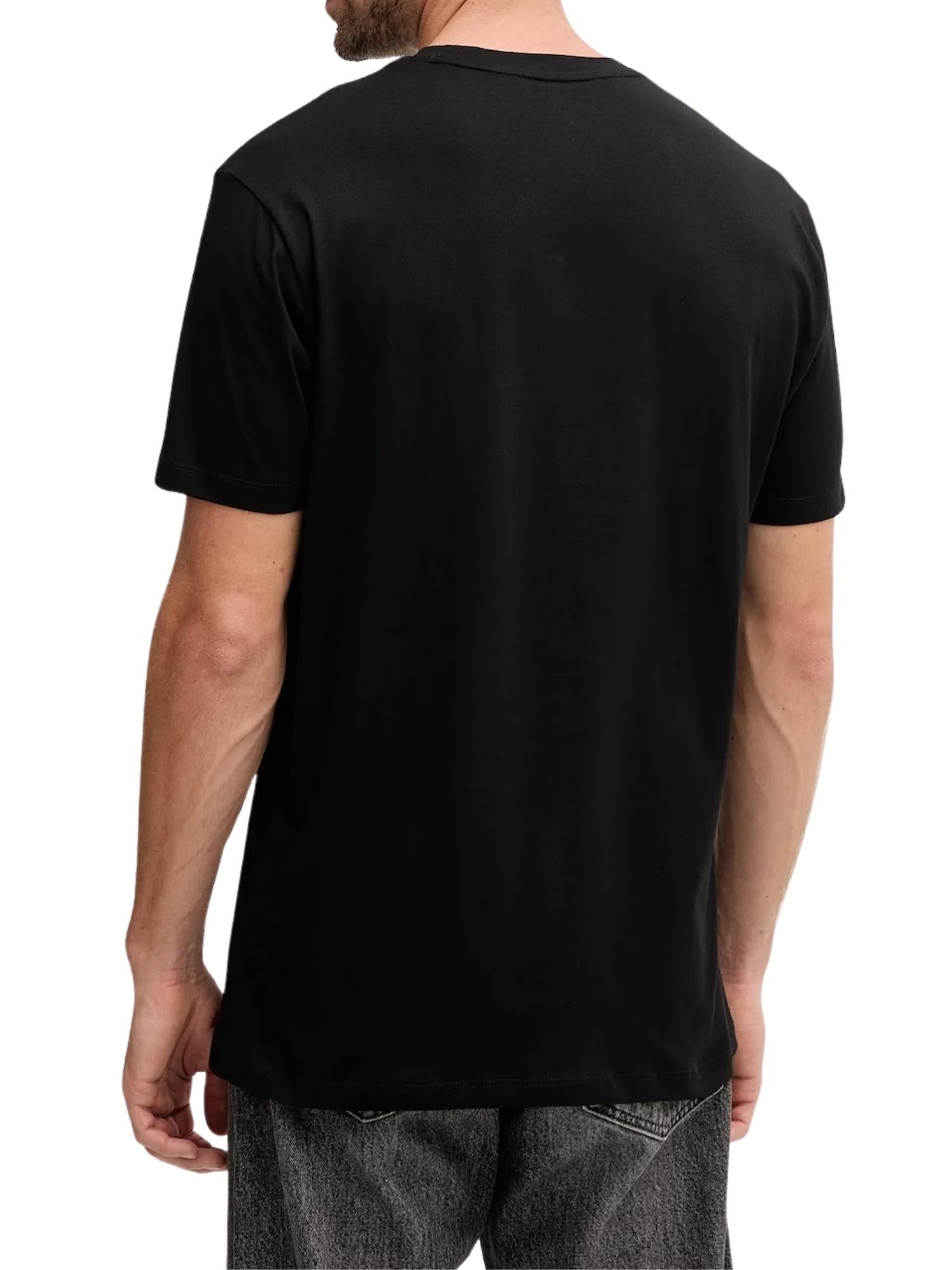 Armani Exchange T-Shirt Uomo Nero XM001568 AF10358 UC001 ARMANI EXCHANGE