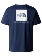 The North Face T-shirt NSE Box Uomo Summit Navy TNF White NF0A87NP I85 THE NORTH FACE