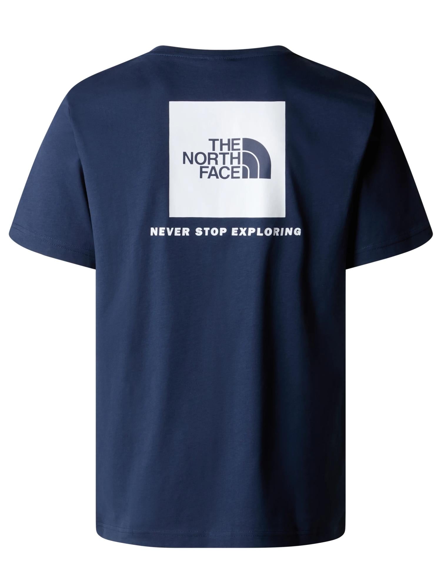The North Face T-shirt NSE Box Uomo Summit Navy TNF White NF0A87NP I85 THE NORTH FACE