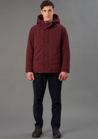 Rihunik Giacca Invernale Uomo Gordon Forest Bordeaux RIMA262J F0149 998 RIHUNIK