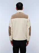 Napapijri Felpa in Pile con Zip Uomo Yupik Multicolour NP0A4GNT MQZ NAPAPIJRI