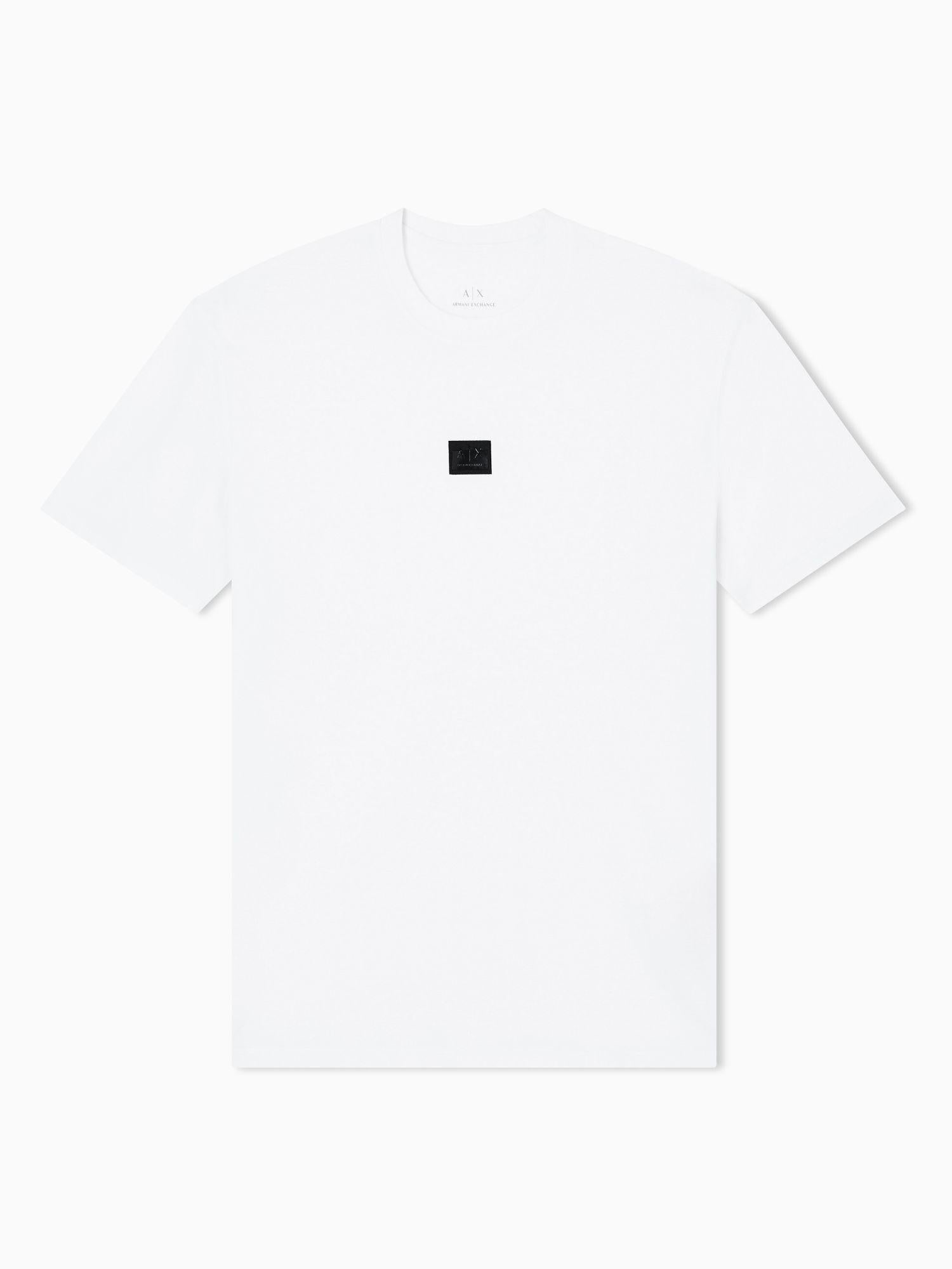 Armani Exchange T-Shirt Uomo Regular Fit Bianco XM001479 AF10364 U0002 ARMANI EXCHANGE