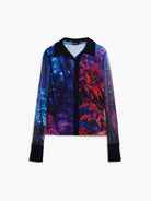 Desigual Maglietta abbottonata in chiffon Donna Nero 25WWTK61 2000 DESIGUAL