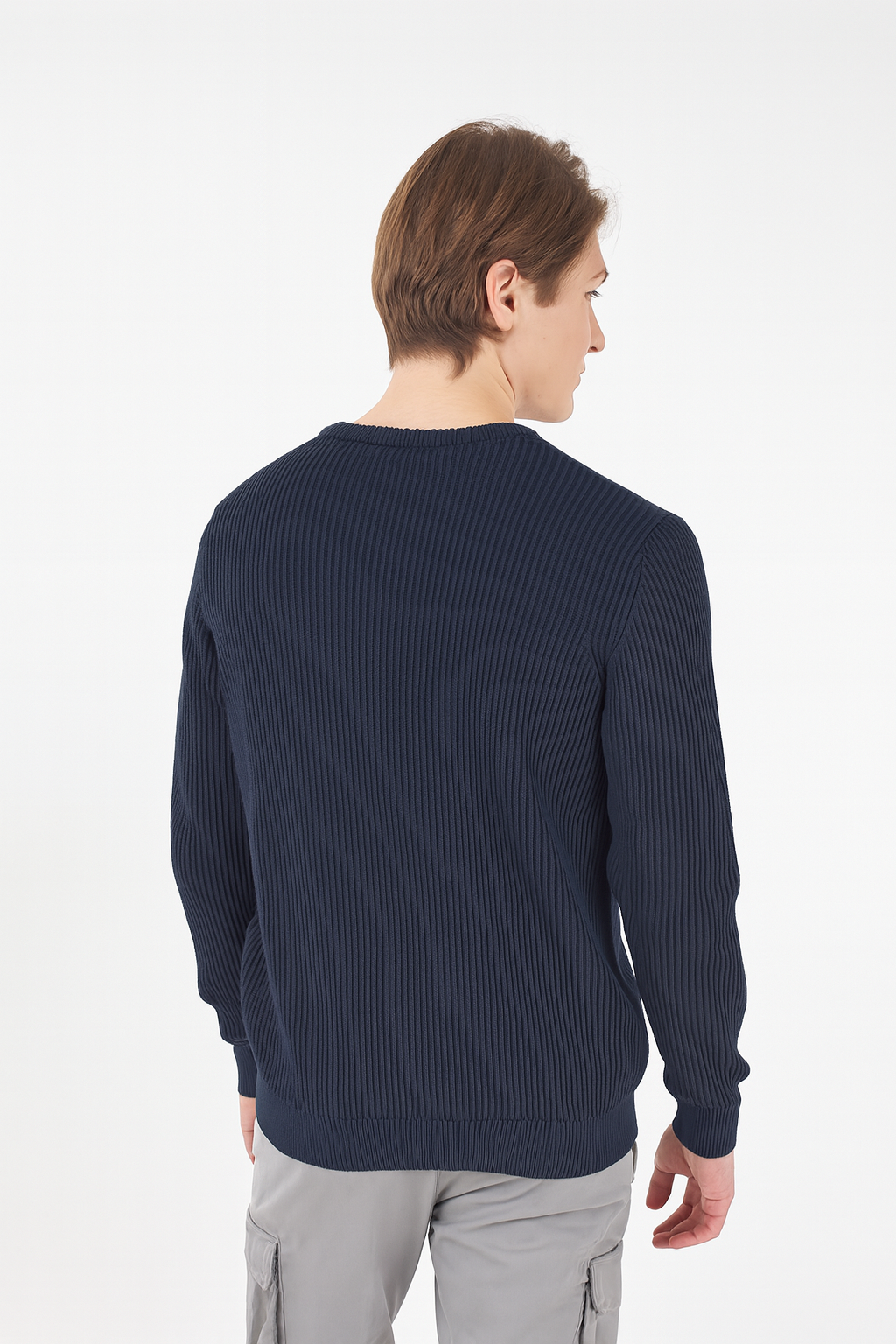 Yes Zee Maglia Girocollo Uomo Blu M805 HN00 0713 YES ZEE