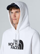 The North Face Felpa con cappuccio Drew Peak Uomo TNF White TNF Black NF0A89EM LA9 THE NORTH FACE
