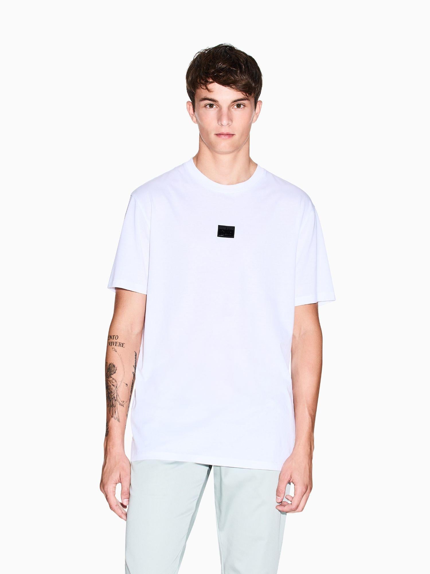 Armani Exchange T-Shirt Uomo Regular Fit Bianco XM001479 AF10364 U0002 ARMANI EXCHANGE