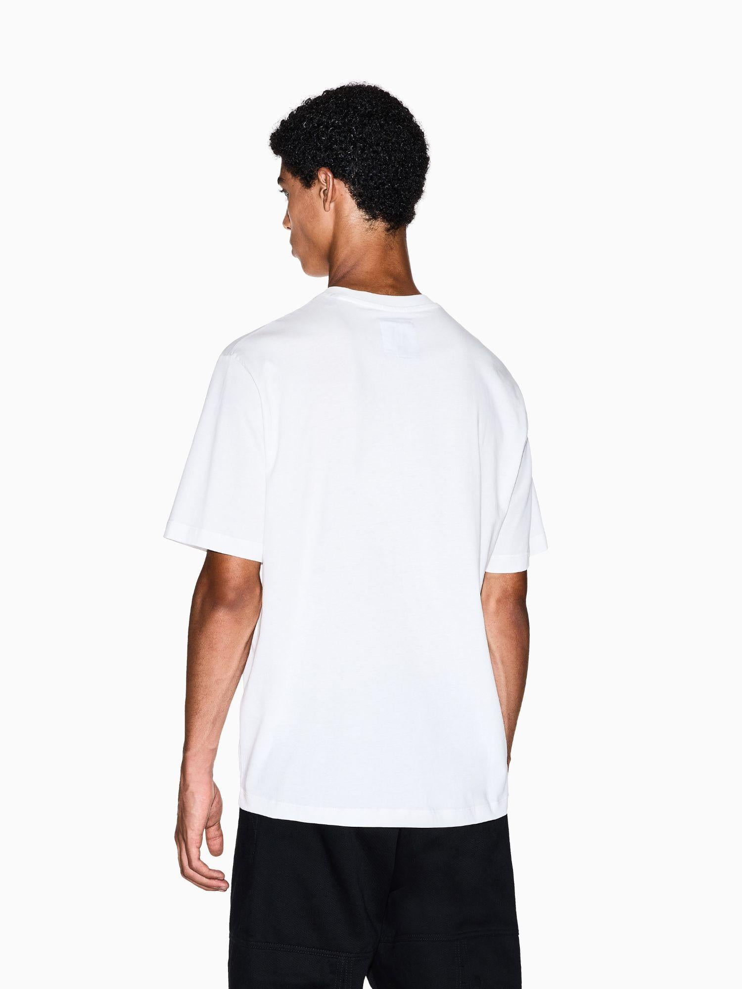 Armani Exchange T-Shirt con logo ricamato Uomo Bianco XM000363 AF12308 U0009 ARMANI EXCHANGE