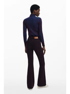 Desigual Jeans a zampa bordeaux Donna 25WWDD19 3006 DESIGUAL