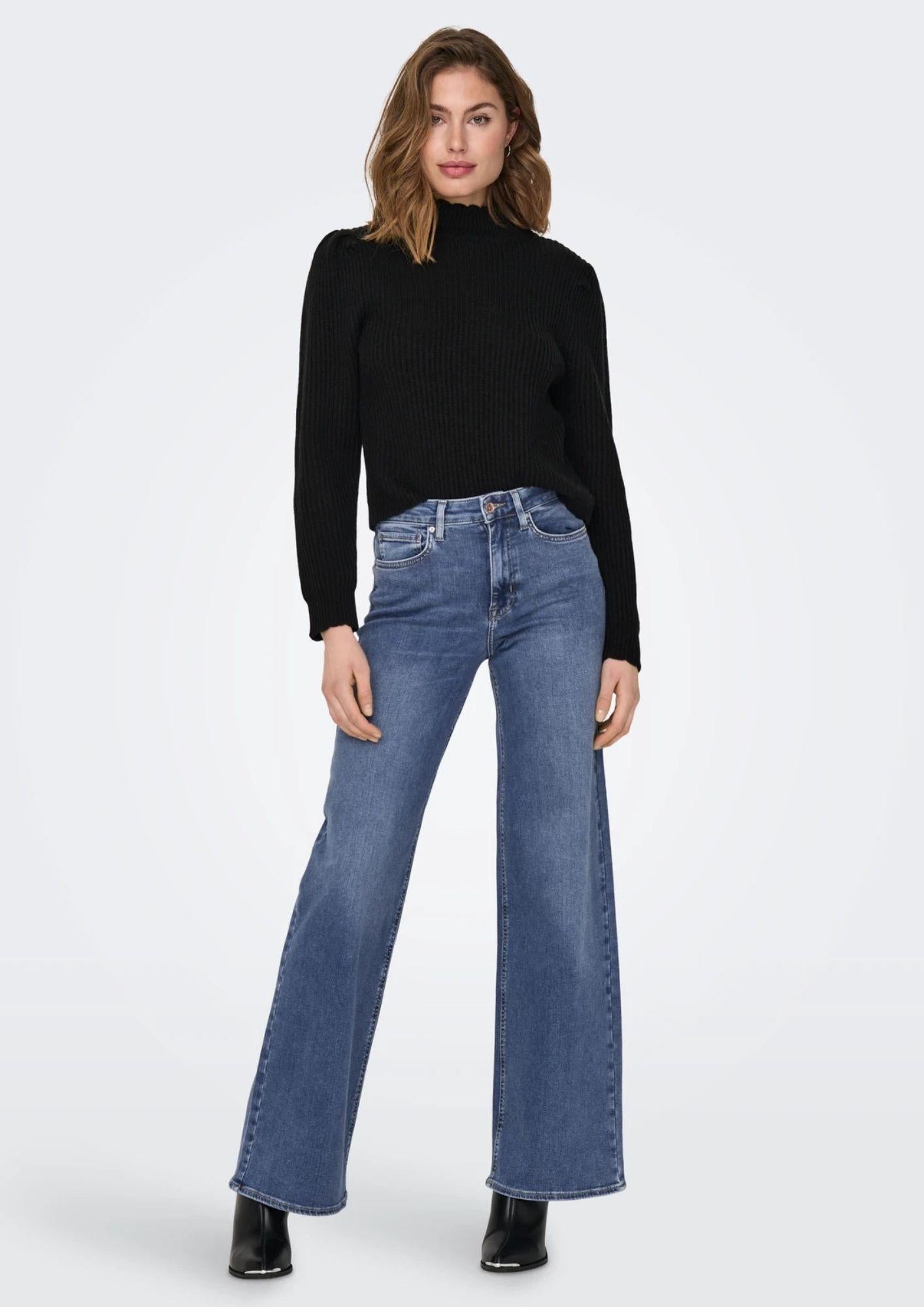 Only Jeans Donna Onlmadison Medium,Blue Denim 15282980 Medium Blue Denim ONLY