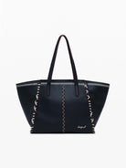 Desigual Borsa shopper grande con cuciture Donna Nero 25WAXP95 2000 DESIGUAL