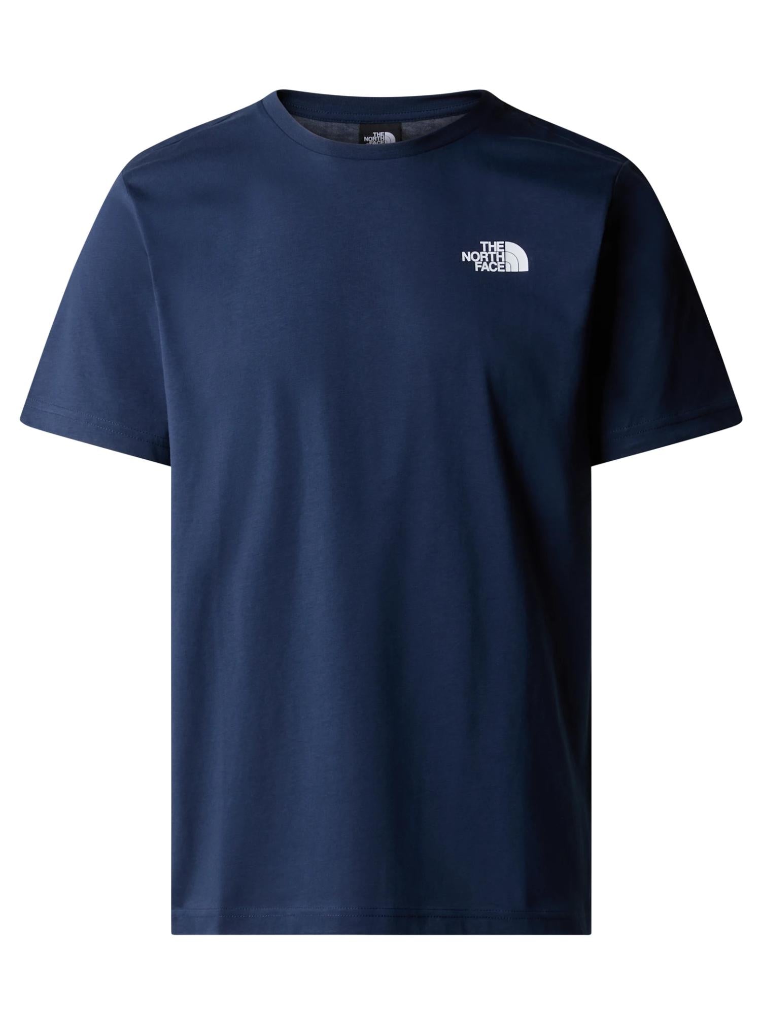 The North Face T-shirt NSE Box Uomo Summit Navy TNF White NF0A87NP I85 THE NORTH FACE
