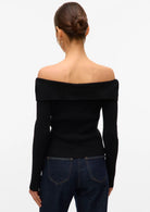 Aware Maglia Donna Sia Nera 10329653 Black VERO MODA