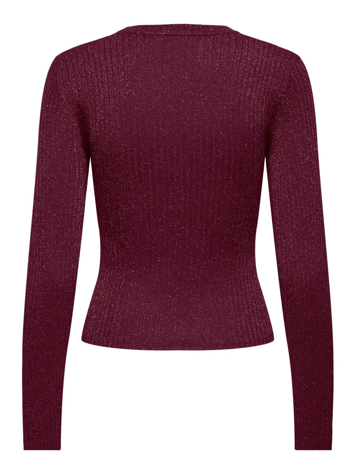 JACQUELINE DE YONG Jacqueline De Yong JDYPLUM Pullover Donna Maroon Banner Pullover