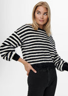 ONLY 15235973Black W. EGRET Pullover