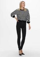 ONLY 15235973Black W. EGRET Pullover