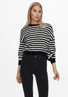 ONLY 15235973Black W. EGRET Pullover