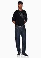 Mage girocollo in lana merino Blu Navy 8NZM3A ZM8AZ 1510 ARMANI EXCHANGE 