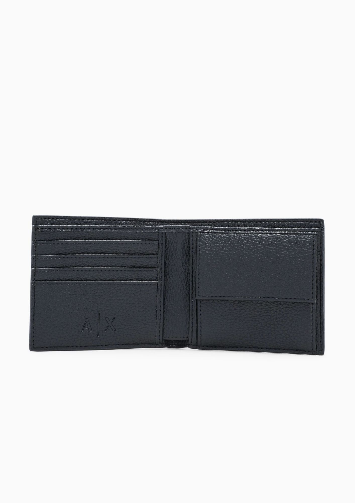 Portafoglio bifold da uomo con scomparti per carte Nero XM000167 AF26651 UC001 ARMANI EXCHANGE 