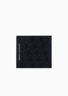 Portafoglio bifold con portamonete e logo Nero XM000167 AF26662 UC001 ARMANI EXCHANGE 