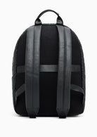 Zaino con motivo in rilievo e tasca frontale con zip Nero XM000237 AF12133 UC001 ARMANI EXCHANGE 