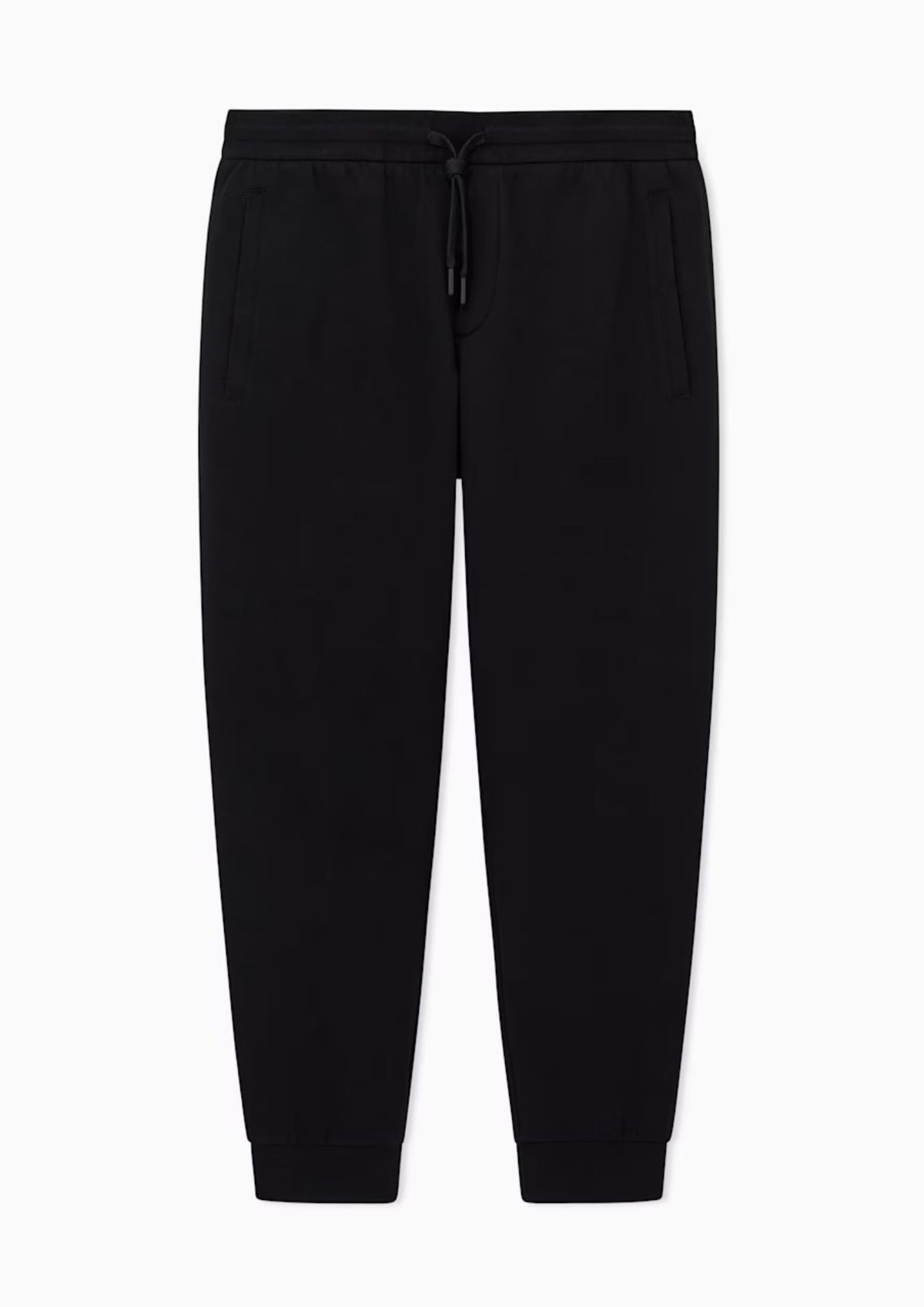 Pantaloni jogger in cotone stretch con coulisse Icon Nero XM000373 AF10818 UC001 ARMANI EXCHANGE 