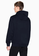 Felpa regular fit in cotone french terry Blu Navy XM001293 AF20934 UB101 ARMANI EXCHANGE 